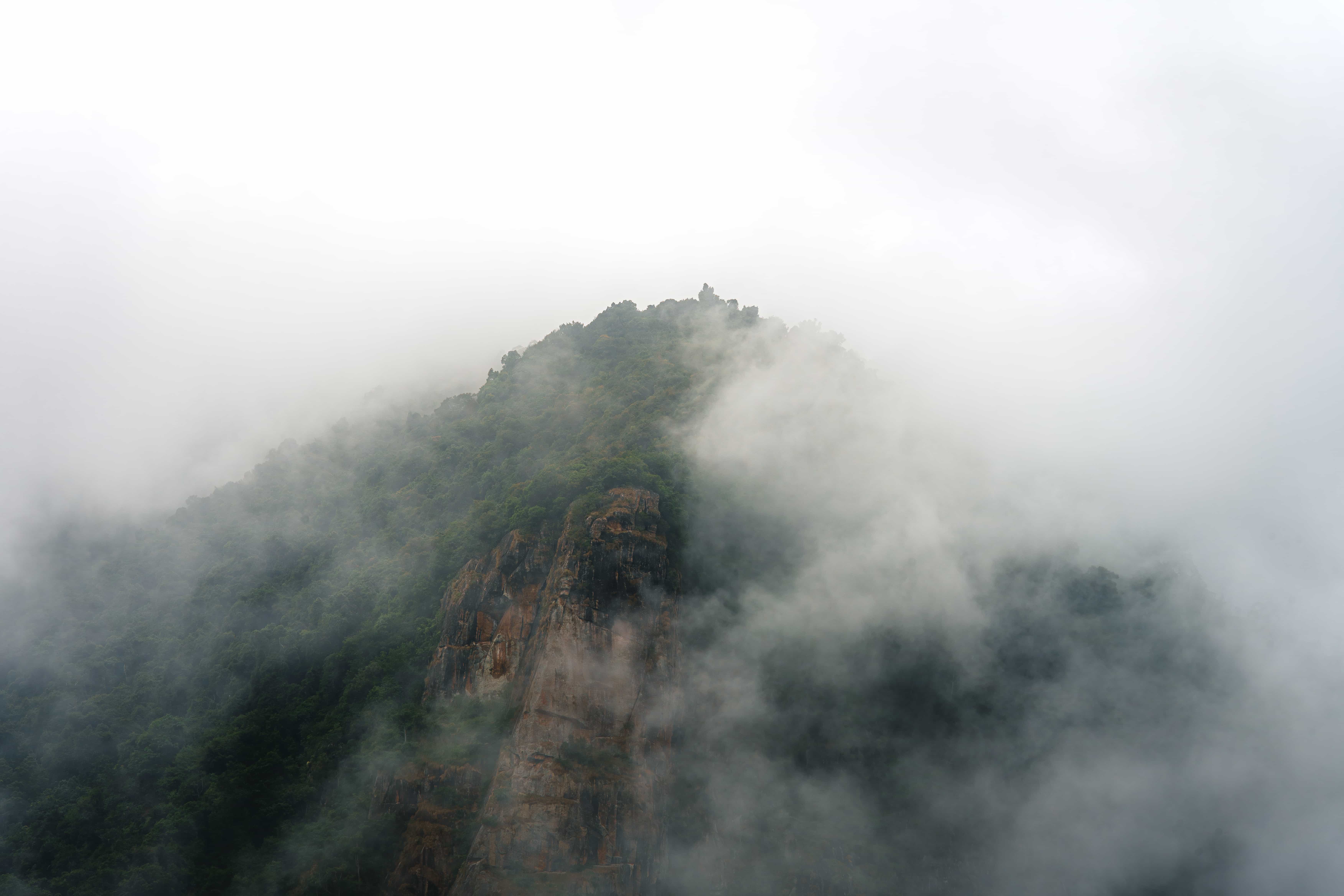 Misty mountain